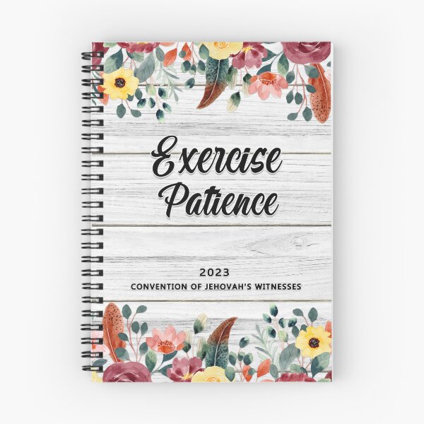 Item preview, Exercise Patience (Wood) designed and sold by KA DESIGNS.