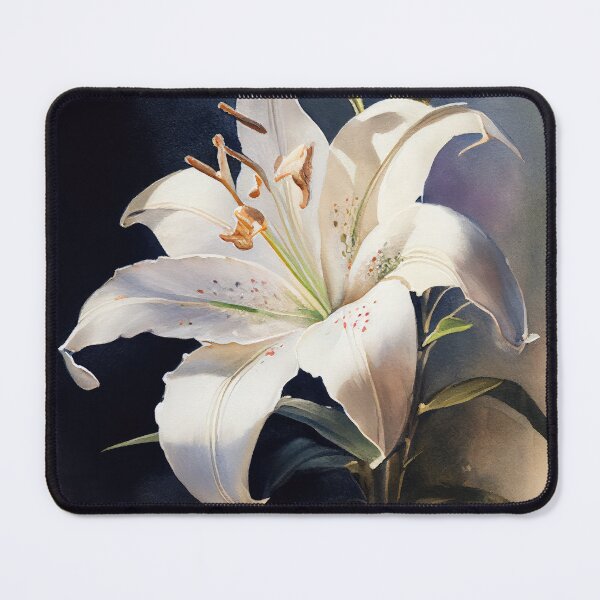 Item preview, Easter Lily watercoor designed and sold by artefacta.