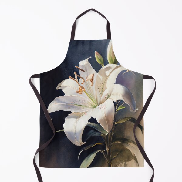 Item preview, Easter Lily watercoor designed and sold by artefacta.
