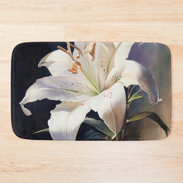 Item preview, Easter Lily watercoor designed and sold by artefacta.