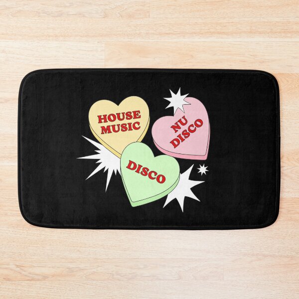 Item preview, HOUSE DISCO NU DISCO  - Candy Hearts  designed and sold by Discothreadz.