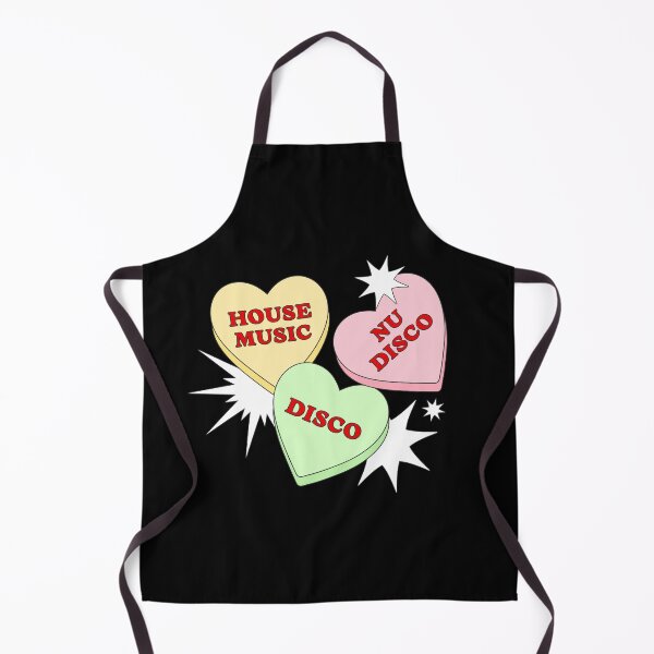 Item preview, HOUSE DISCO NU DISCO - Candy Hearts designed and sold by Discothreadz.