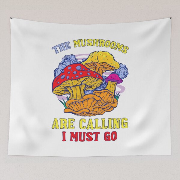 Item preview, The Mushrooms Are Calling I Must Go designed and sold by jie lin.