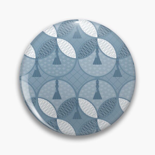 Item preview, Passementerie Deconstructed - Blue Duo tone designed and sold by Carina Parry Studios.