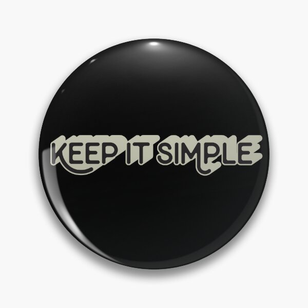 Item preview, Keep It Simple designed and sold by Hatitudeology.
