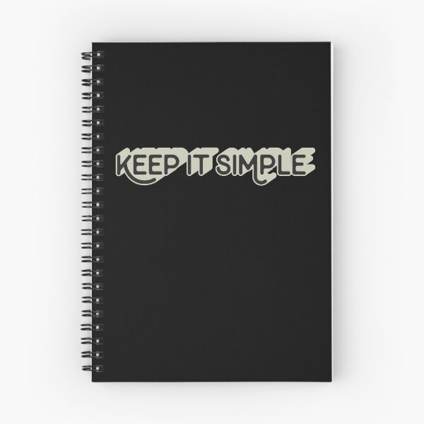 Item preview, Keep It Simple designed and sold by Hatitudeology.