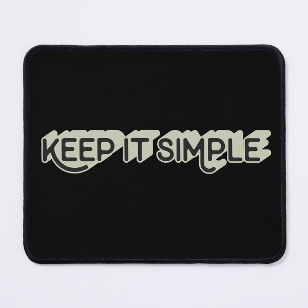 Item preview, Keep It Simple designed and sold by Hatitudeology.
