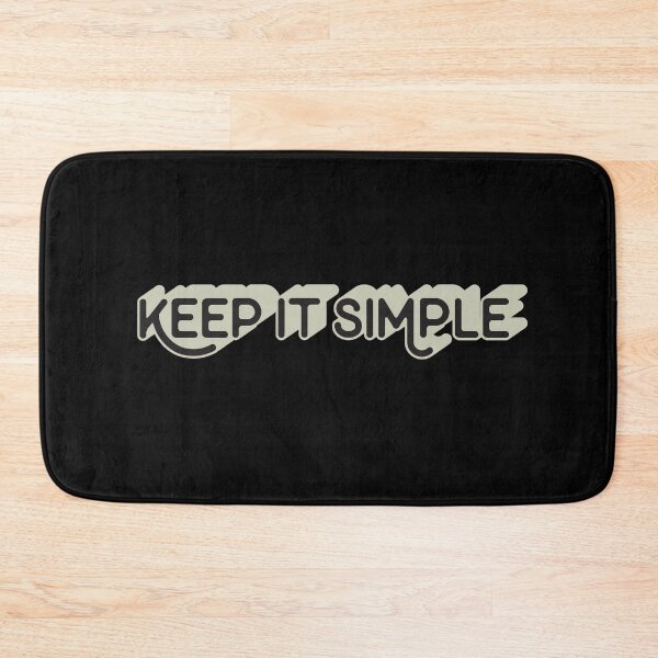 Item preview, Keep It Simple designed and sold by Hatitudeology.