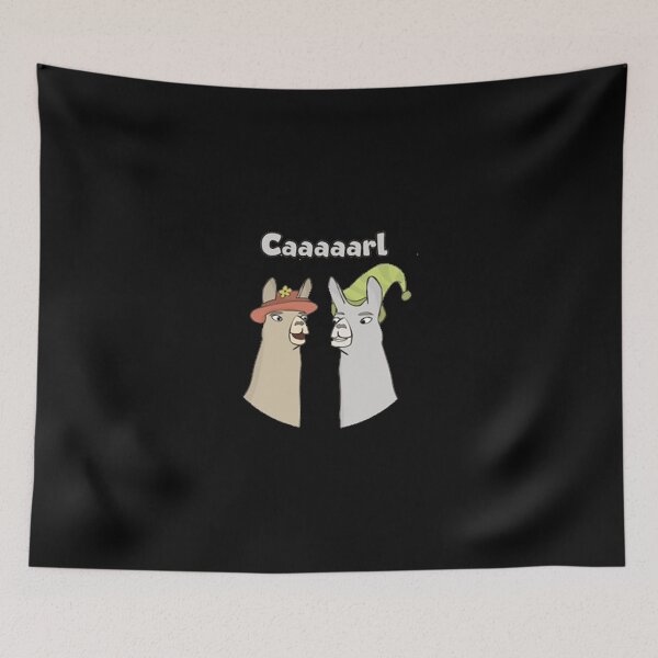 Item preview, Llamas with Hats - Caaaarl designed and sold by RitaTaylor.