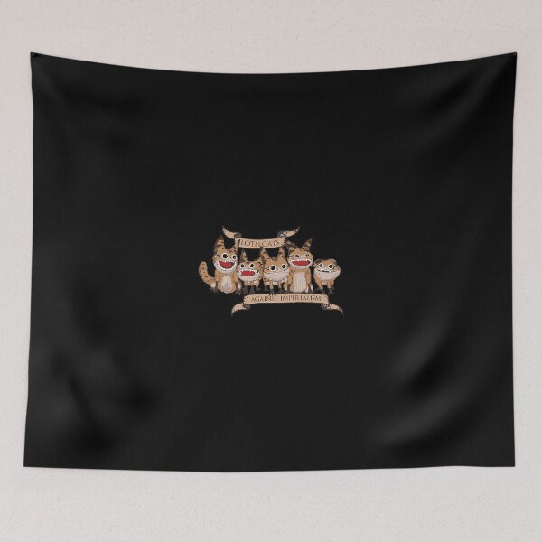 Item preview, Loth Cats Against Imperialism designed and sold by RitaTaylor.