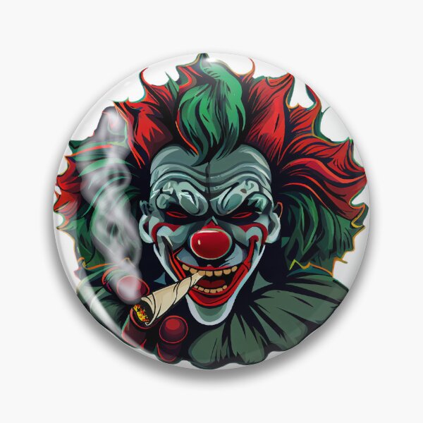 Item preview, Scary blunt clown designed and sold by Designs by Sean Z.
