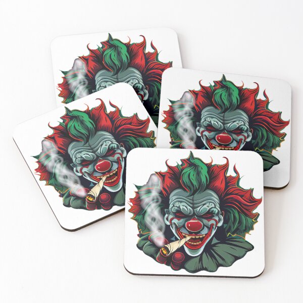 Item preview, Scary blunt clown designed and sold by Designs by Sean Z.