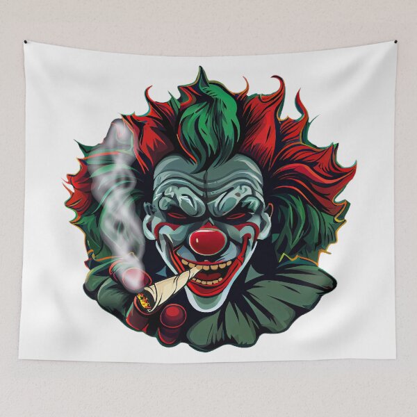 Item preview, Scary blunt clown designed and sold by Designs by Sean Z.