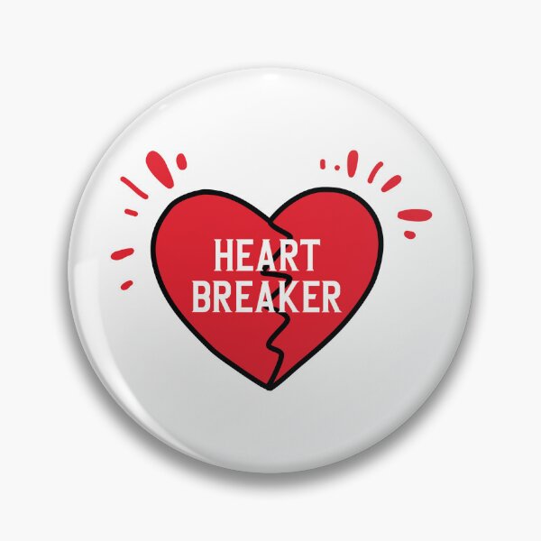 Item preview,  Breakup, Broken Heart Symbol with a Text Heart Breaking designed and sold by FrankieDiamond.