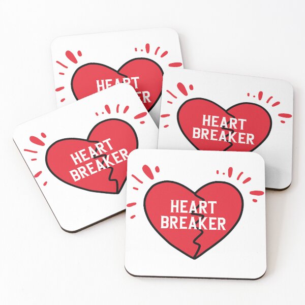 Item preview,  Breakup, Broken Heart Symbol with a Text Heart Breaking designed and sold by FrankieDiamond.