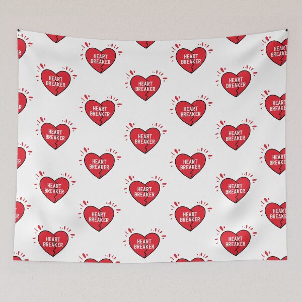 Item preview,  Breakup, Broken Heart Symbol with a Text Heart Breaking designed and sold by FrankieDiamond.