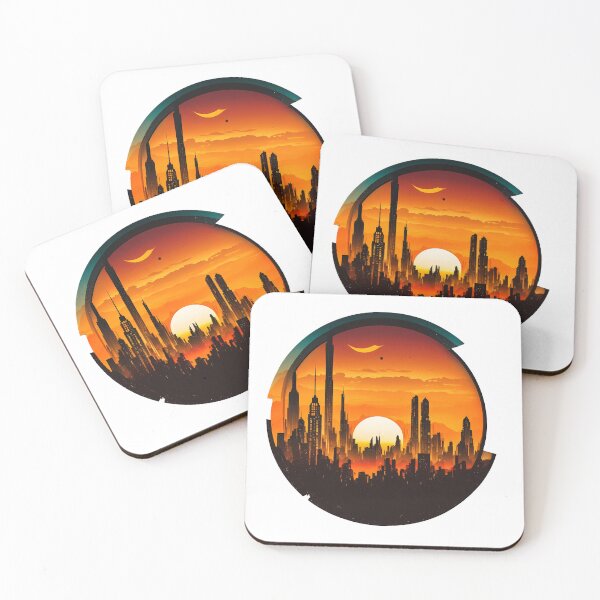 Item preview, Future City Skyline 1 designed and sold by Guardian2101.
