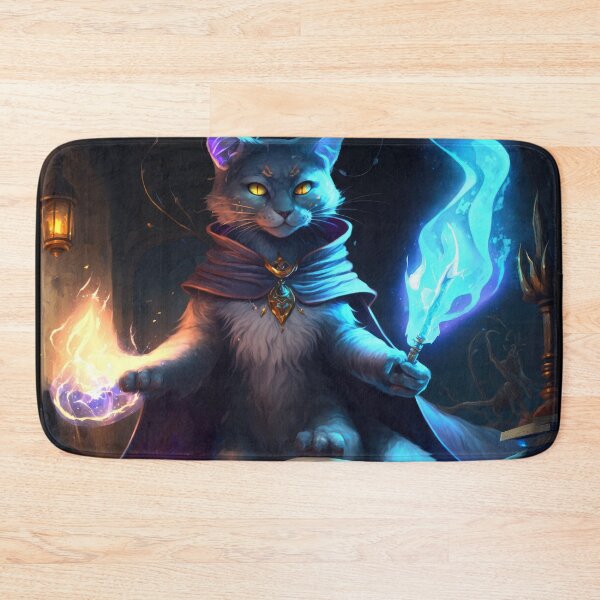 Item preview, The Feline Archmage designed and sold by 9LivesCats.