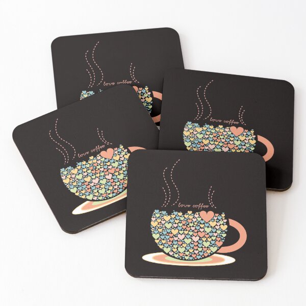 Item preview, Love Coffee designed and sold by LynnEllenDesign.