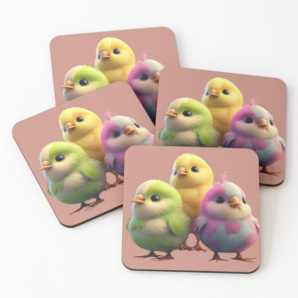 Item preview, Cute Multicolor Easter Chickens designed and sold by AI Creations ⭐⭐⭐⭐⭐.