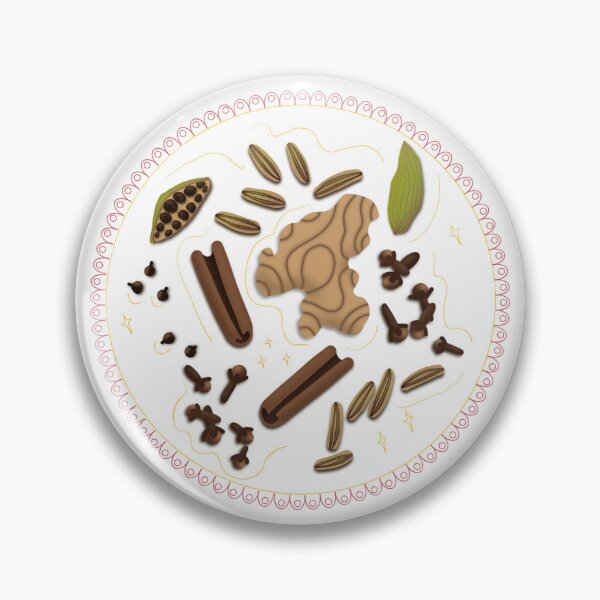 Item preview, Chai Spices: Ginger, Fennel, Cloves, Cinnamon, Cardamom designed and sold by SG-Juice.