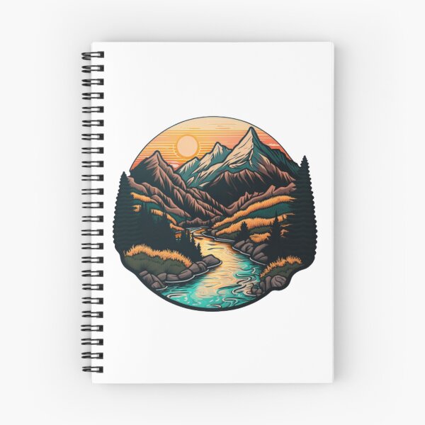 Item preview, River and Mountain designed and sold by Bo-Bros-Tees.