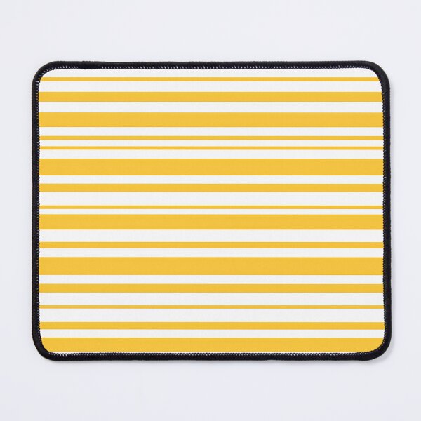 Item preview, Yellow White Stripes Bright Cheerful  designed and sold by KavimaCreatives.