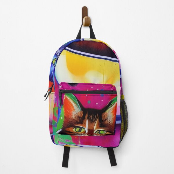 Item preview, Cute adorable colorful cat designed and sold by REALDesign-Shop.