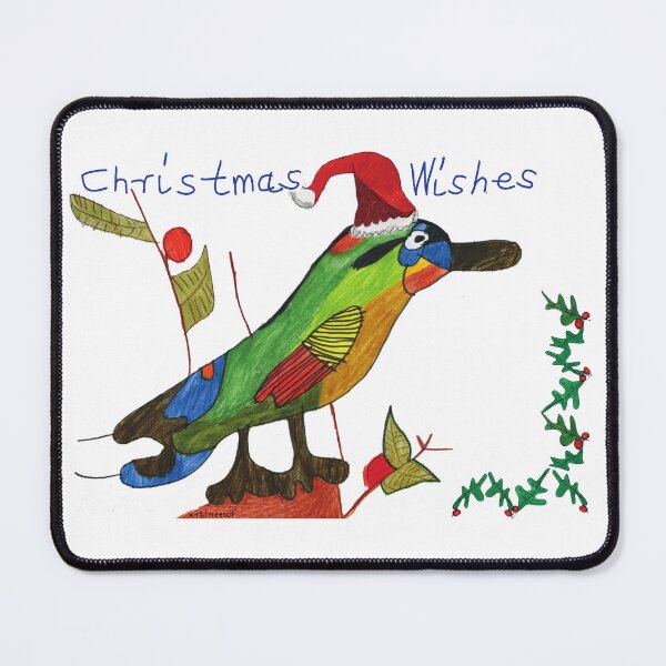 Item preview, Christmas Budgie designed and sold by artimeencf.