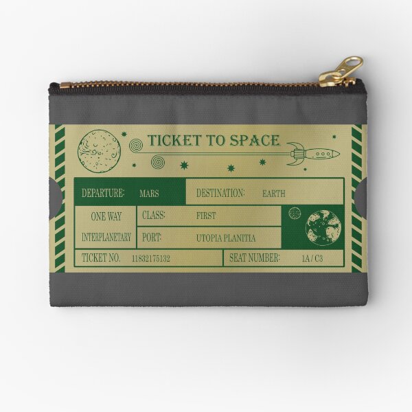 Item preview, Vintage Ticket to Space _ Earth designed and sold by jc007.