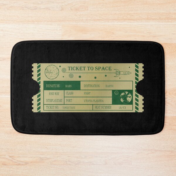 Item preview, Vintage Ticket to Space _ Earth designed and sold by jc007.