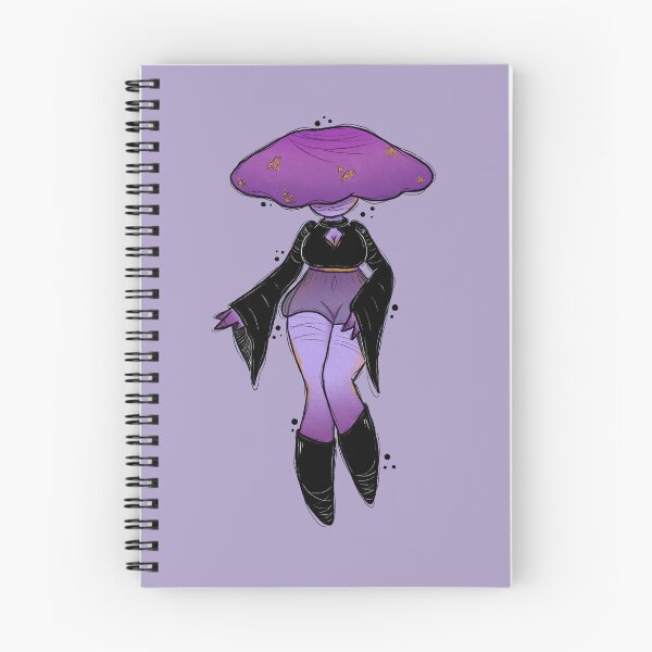 Item preview, Cortinarius Archeri Mushroom Creature designed and sold by TinyKatCreative.