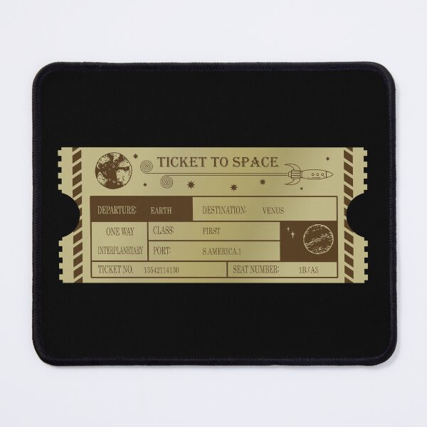 Item preview, Vintage Ticket to Space _ Venus designed and sold by jc007.