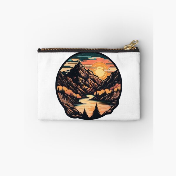 Item preview, Mountain and Sunset and River designed and sold by Bo-Bros-Tees.