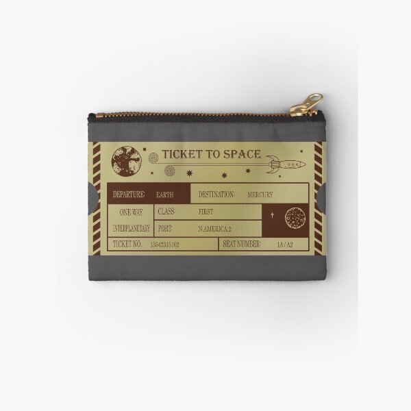 Item preview, Vintage Ticket to Space _ Mercury designed and sold by jc007.