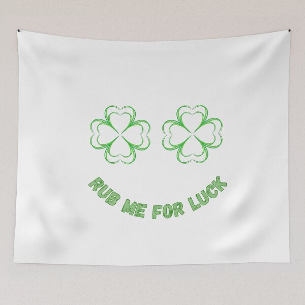 Item preview, Womens Rub Me For Luck - Shamrock Boobs T-Shirt Irish Boobies St Patrick's Day Shirt  designed and sold by ArtShotss.