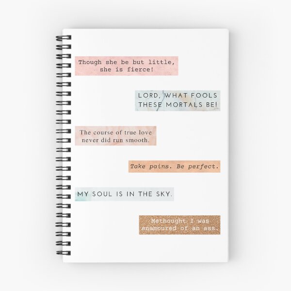 Item preview, Midsummer Night's Dream Quote Pack designed and sold by Quotatio.