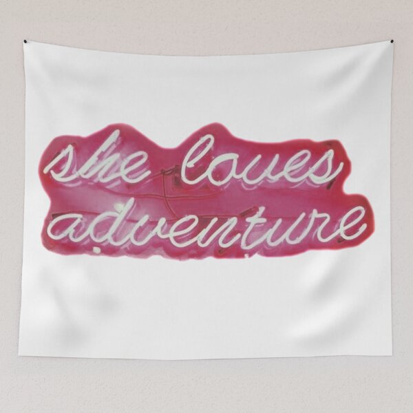 Item preview, "She Loves Adventure" Neon Sign  designed and sold by madisonrose13.