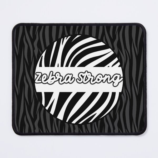 Item preview, REDONE Zebra Strong Ehlers-Danlos Awareness designed and sold by Eevee's Bits and Bobs .