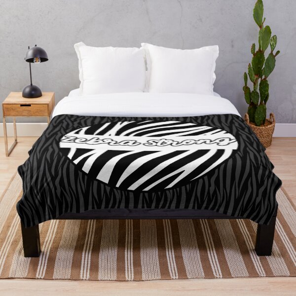 Item preview, REDONE Zebra Strong Ehlers-Danlos Awareness designed and sold by Eevee's Bits and Bobs .