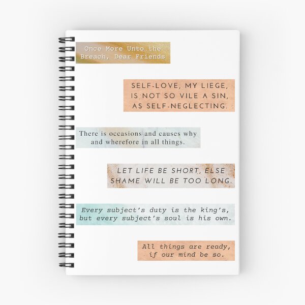Item preview, Henry V Quote Pack designed and sold by Quotatio.