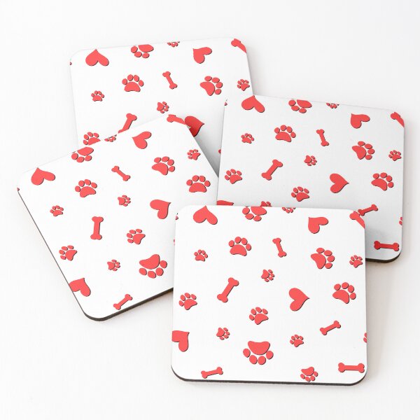 Item preview, Dog Puppy Paws & Bones - Dog Lovers Pattern designed and sold by Special-Effect.