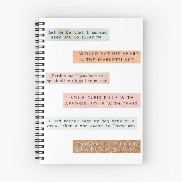 Item preview, Much Ado About Nothing Quote Pack designed and sold by Quotatio.