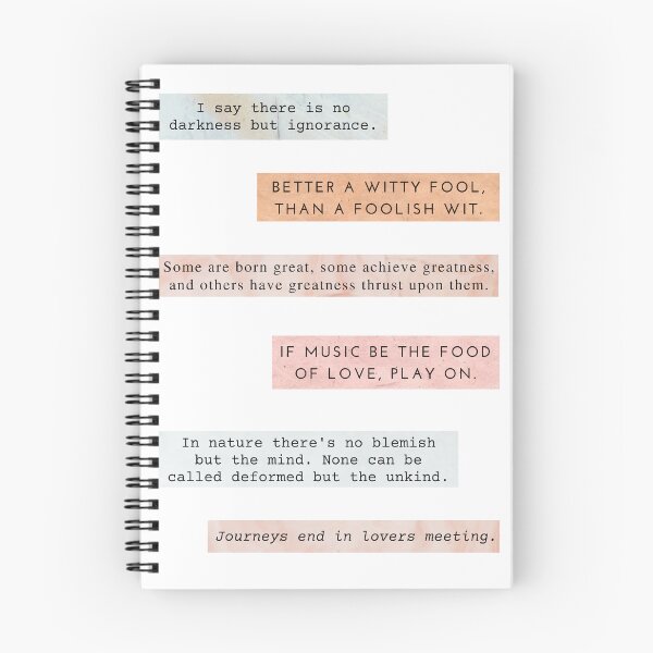 Item preview, Twelfth Night Quote Pack designed and sold by Quotatio.