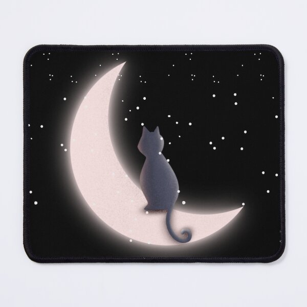 Item preview, The Cat and the Moon designed and sold by Unik Store.
