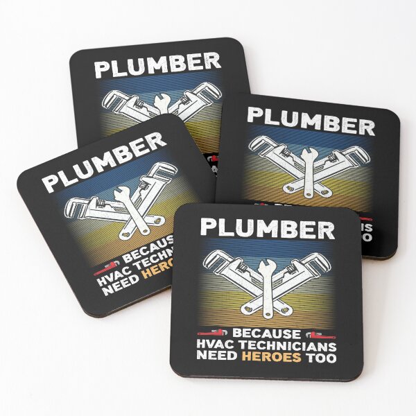 Item preview, Plumber Because HVAC Technicians Need Heroes Too Funny Plumber  designed and sold by Trendy Valley .