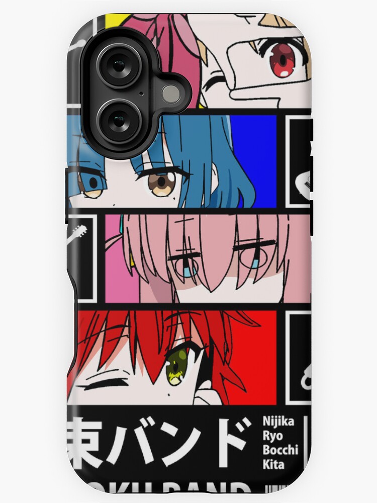 Aperçu 1 sur 4. Coque iPhone avec l'œuvre Composition du groupe Kessoku créée et vendue par UDTee.
