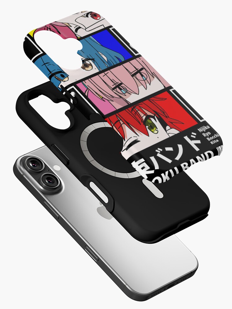 Aperçu 2 sur 4. Coque iPhone avec l'œuvre Composition du groupe Kessoku créée et vendue par UDTee.