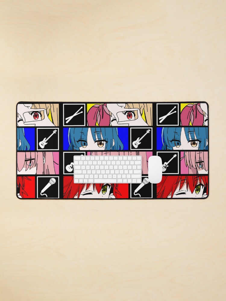 Aperçu 1 sur 5. Tapis de souris avec l'œuvre Composition du groupe Kessoku créée et vendue par UDTee.