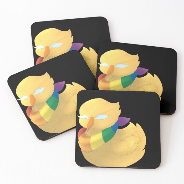 Item preview, Pride duck rainbow designed and sold by SilverDracone.